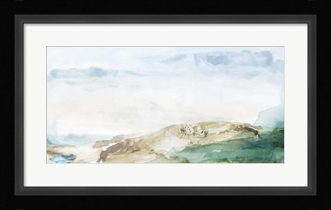 Framed Serene Awakening II Print