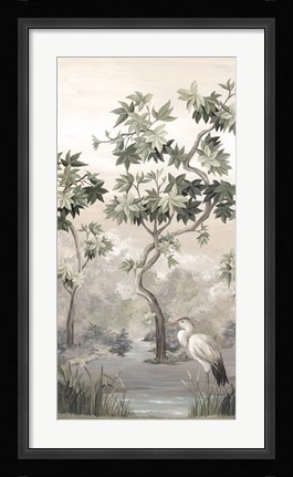 Framed Beneath the Silent Leaves Print