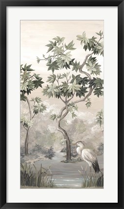 Framed Beneath the Silent Leaves Print