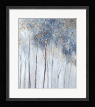 Framed Fog and Gold I Print