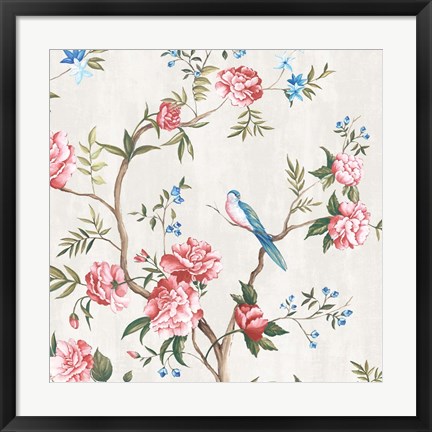 Framed Japanese Silk II Print