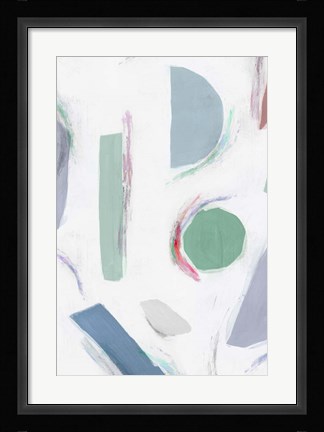 Framed Terrazzo I Print