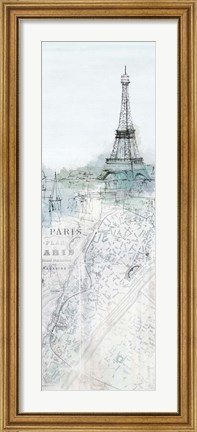 Framed Soir De Paris II Print