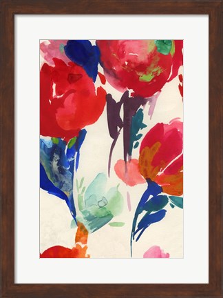 Framed Fresh Spring Florals II Print