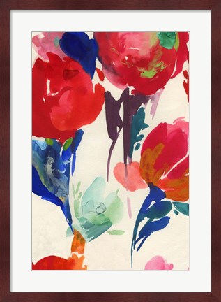Framed Fresh Spring Florals II Print