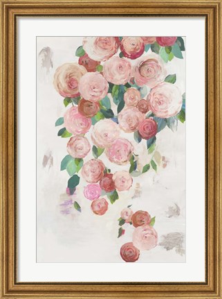 Framed Blossoming Waterfall Print