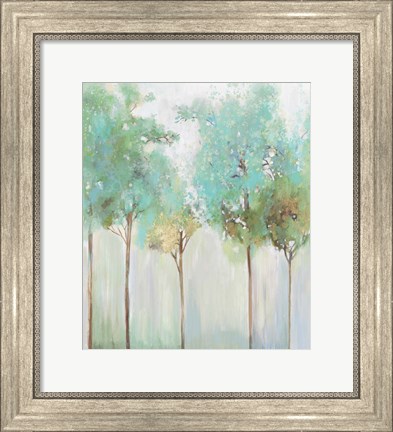 Framed Enlightenment Forest I Print