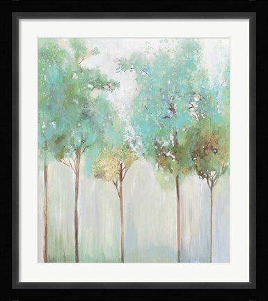 Framed Enlightenment Forest I Print