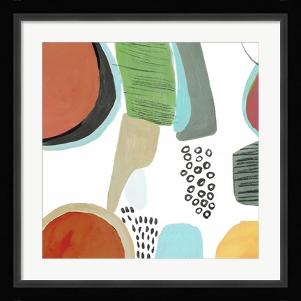 Framed Joyous I Print