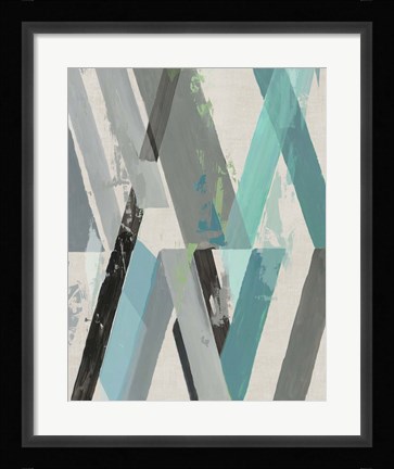 Framed Geometric Percussion Print