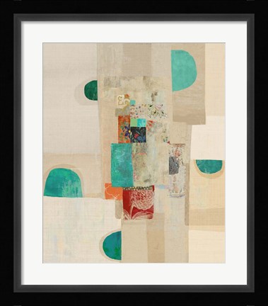 Framed Bright Elements Print