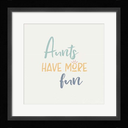 Framed Aunt Inspiration II Color Print
