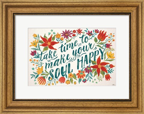Framed Happy Thoughts I Print