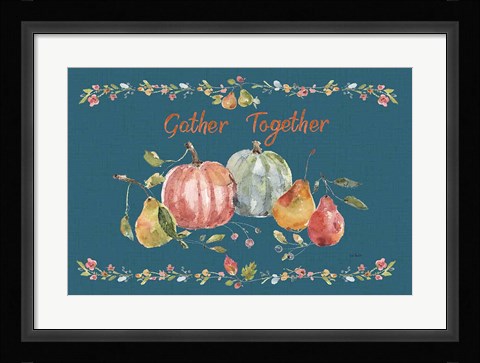 Framed Time to Share II Blue Print