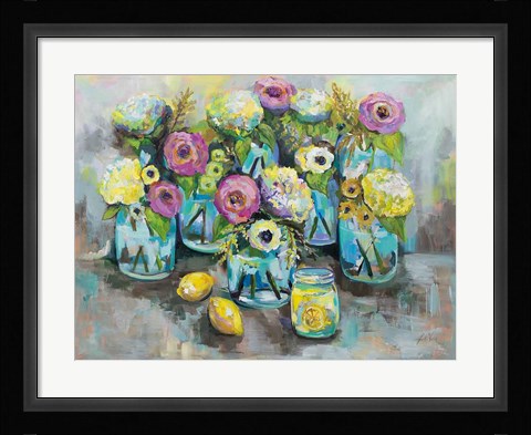 Framed When Life Gives You Lemons Print