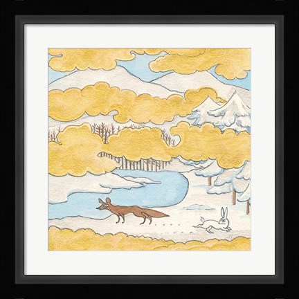 Framed Riverside II Print