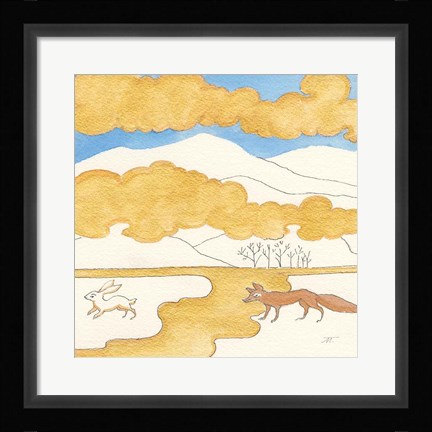 Framed Riverside I Print