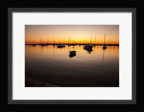 Framed Marthas Vineyard Sunset II Print