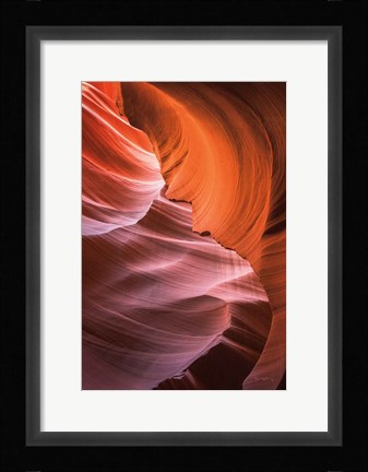 Framed Lower Antelope Canyon VIII Print
