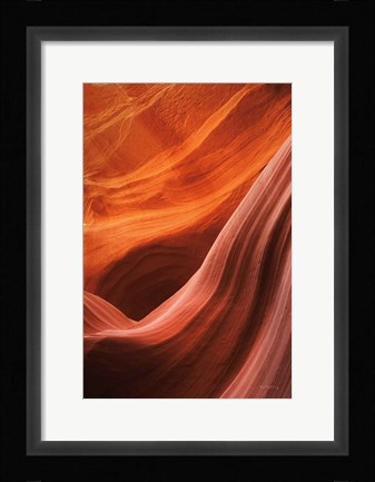 Framed Lower Antelope Canyon V Print