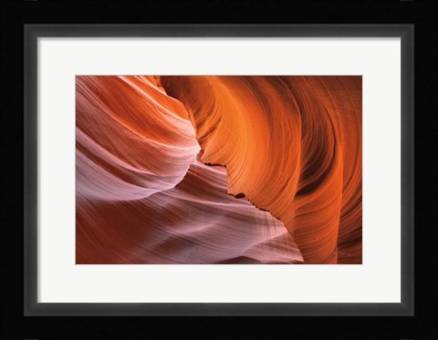 Framed Lower Antelope Canyon I Print