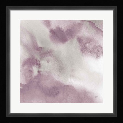Framed Mauve Indigo Flow II Print