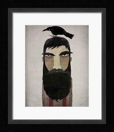 Framed Lumberjack crop Print