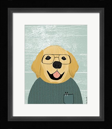 Framed Retriever Print
