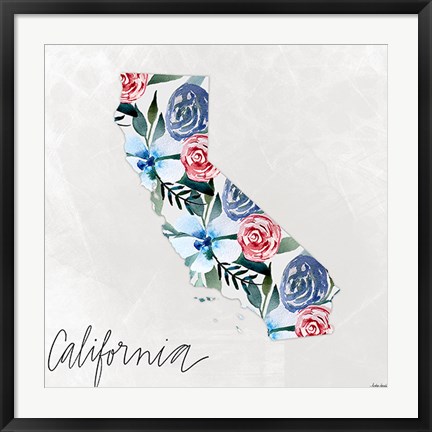 Framed California Print