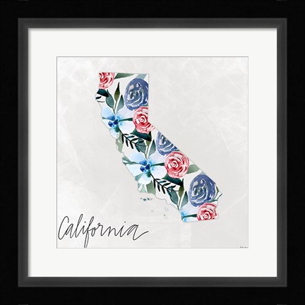 Framed California Print