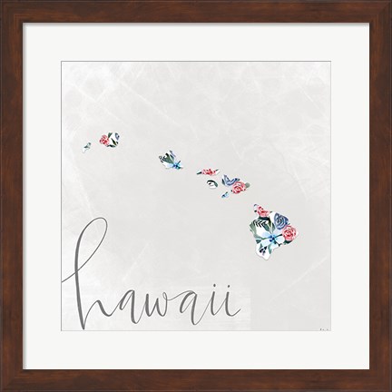 Framed Hawaii Print