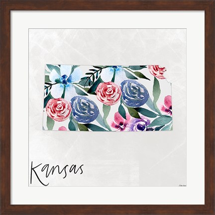 Framed Kansas Print