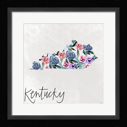 Framed Kentucky Print