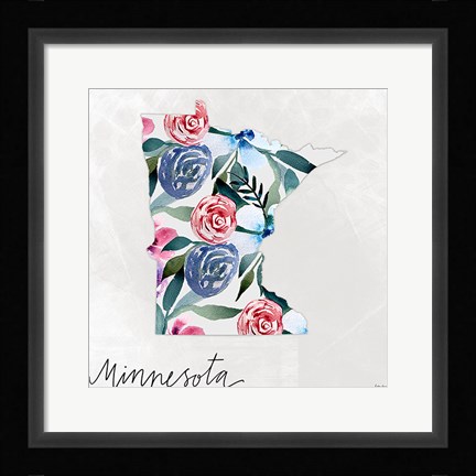 Framed Minnesota Print