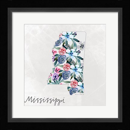 Framed Mississippi Print