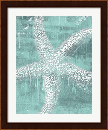 Framed Ocean Tokens I Print