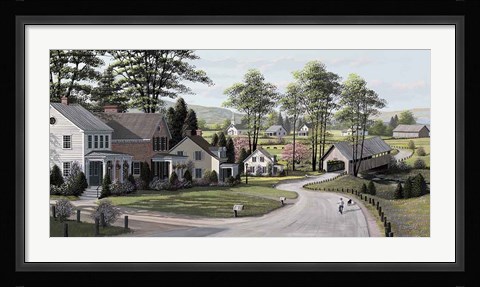 Framed Covered Bridge Print
