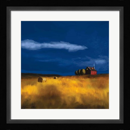 Framed My House Print