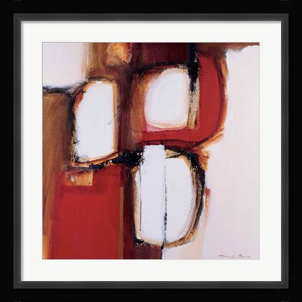 Framed African Kraal Print