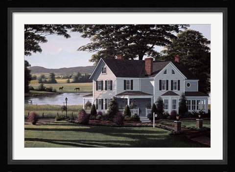 Framed Landscape &amp; Garden Print