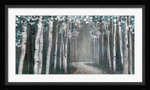 Framed Mineral Forest Print