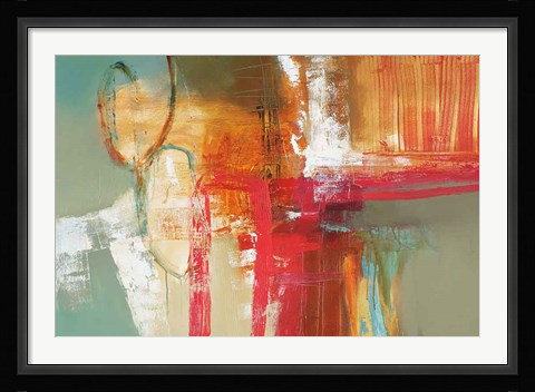 Framed Building a Mystery Print