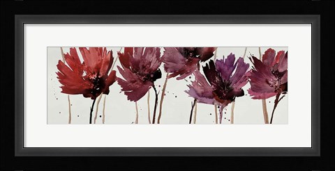 Framed Blushing Blooms Print
