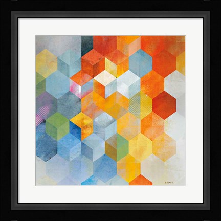 Framed Cubitz I Print