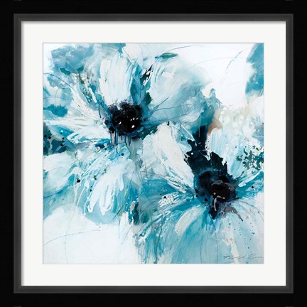 Framed Blue Crush I Print