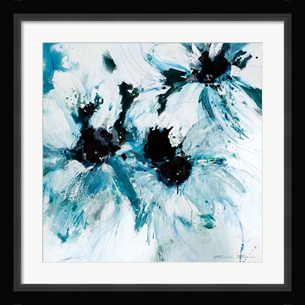 Framed Blue Crush II Print