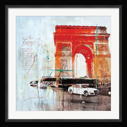 Framed City of Light II Print