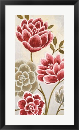 Framed Lace Petals II Print
