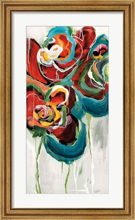 Framed Wasabi Rose II Print