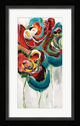 Framed Wasabi Rose II Print